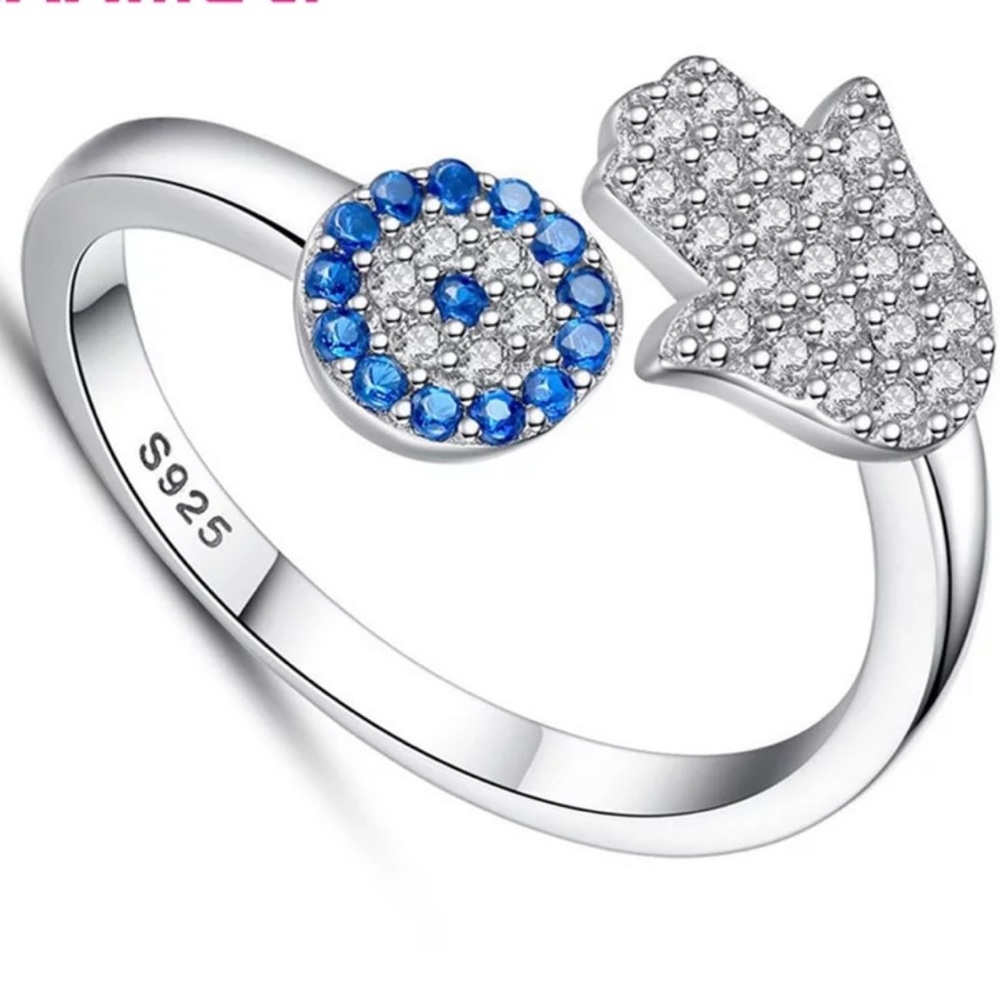 Sterling Silver Ring Adjustable Size